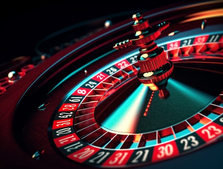 Wheel French Roulette dengan 37 angka di studio artistoto